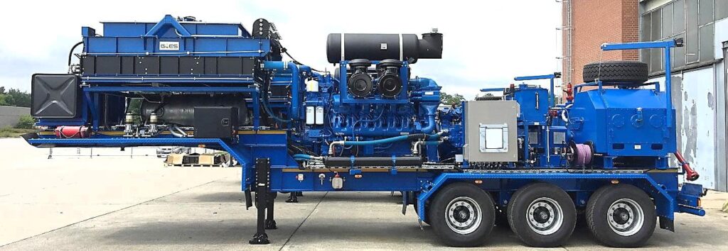 hydraulic fracturing hydration equipment